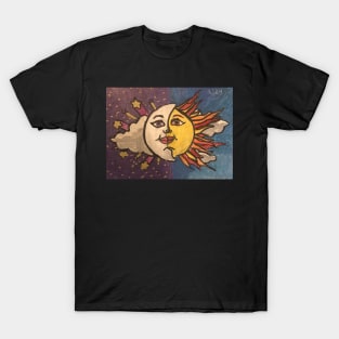 Love from sunlight to moonlight by Riley T-Shirt